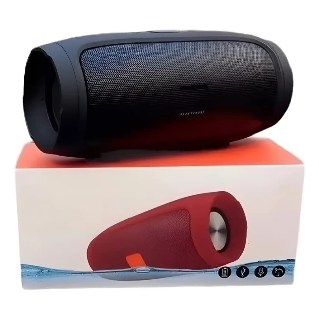 Caixa De Som Portátil Bluetooth 20w Potente Pendrive Fm Sd