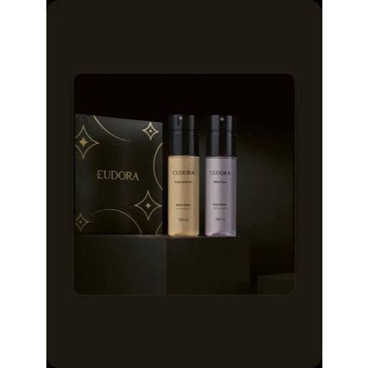 kit presente body spray Eudora masculino