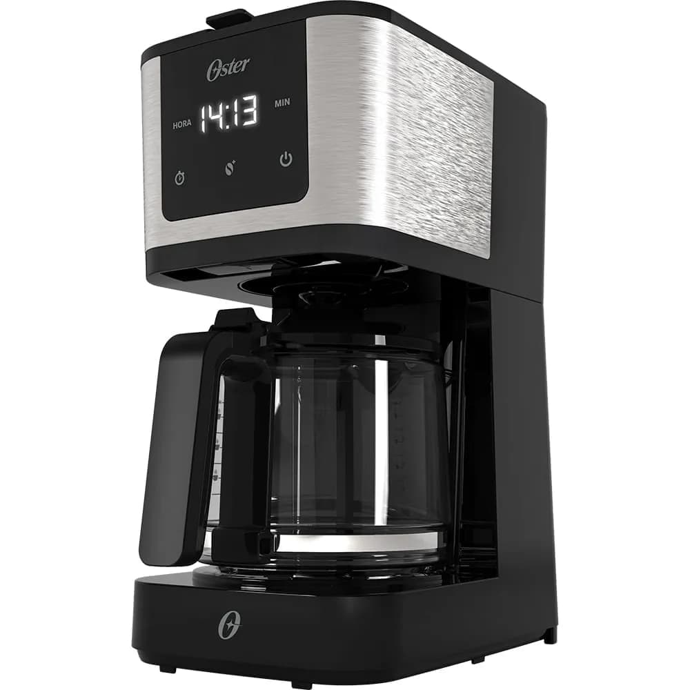 Cafeteira Programável Oster OCAF550 1,2L 127V – Café fresco na hora certa!