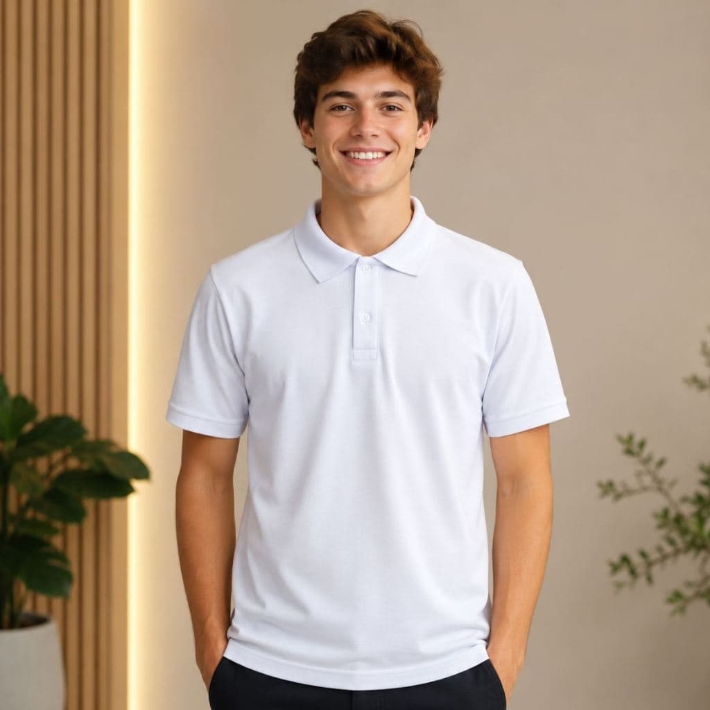 Camiseta Polo Manga Curta Masculina Confortavel Envio Imediato