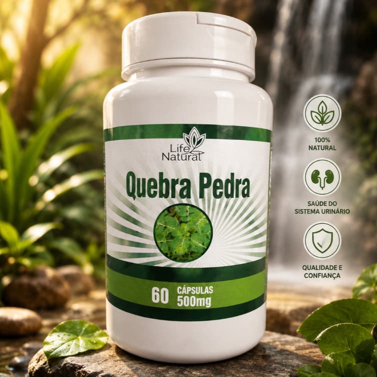 Quebra Pedra 60 Cápsulas – Suplemento Natural em Cápsulas