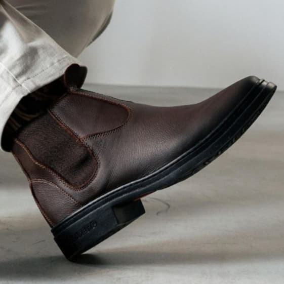 Bota Botina Unissex Masculino Feminina Bico Redondo Fazenda Western Vaquejadas Dia Dos Pais Promoção Agro Combo Pai