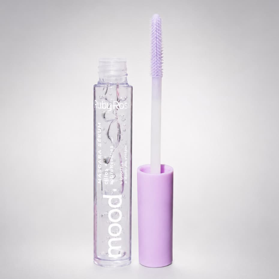 Máscara Sérum Para Cílios E Sobrancelhas Mood Ruby Rose Fortalecedor de cílios cuidados com cílios
