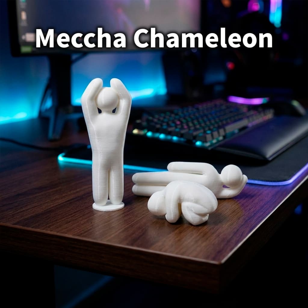 Boneco Colecionável Meccha Chameleon Games Miniatura Impressão 3D