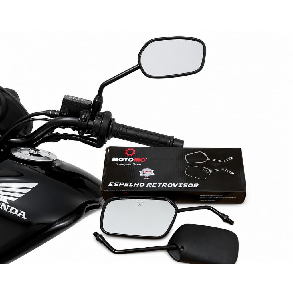 Par Retrovisor Honda Fan 125 e Titan 150 - Modelo Original