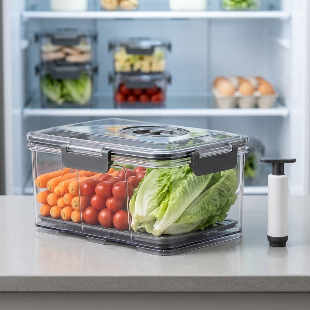 Pote hermético com tampa 2L organizador alimentos frascos durabilidade