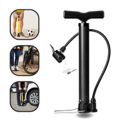 Bomba De Ar Encher Pneu Bicicleta Bola Moto Piscina Balão Forte Compacta e Leve ANGELA