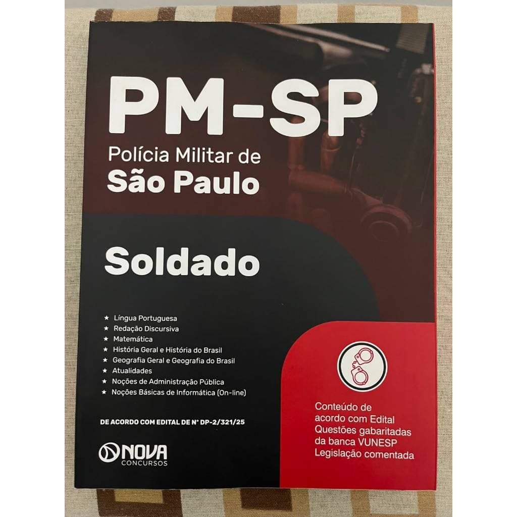 Apostila soldado PM-SP