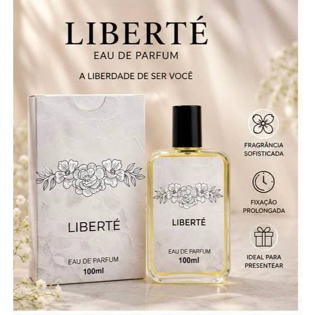 Perfume Feminino Liberté Eau de Parfum 100ml Fragrância Floral Sofisticada Longa Duração