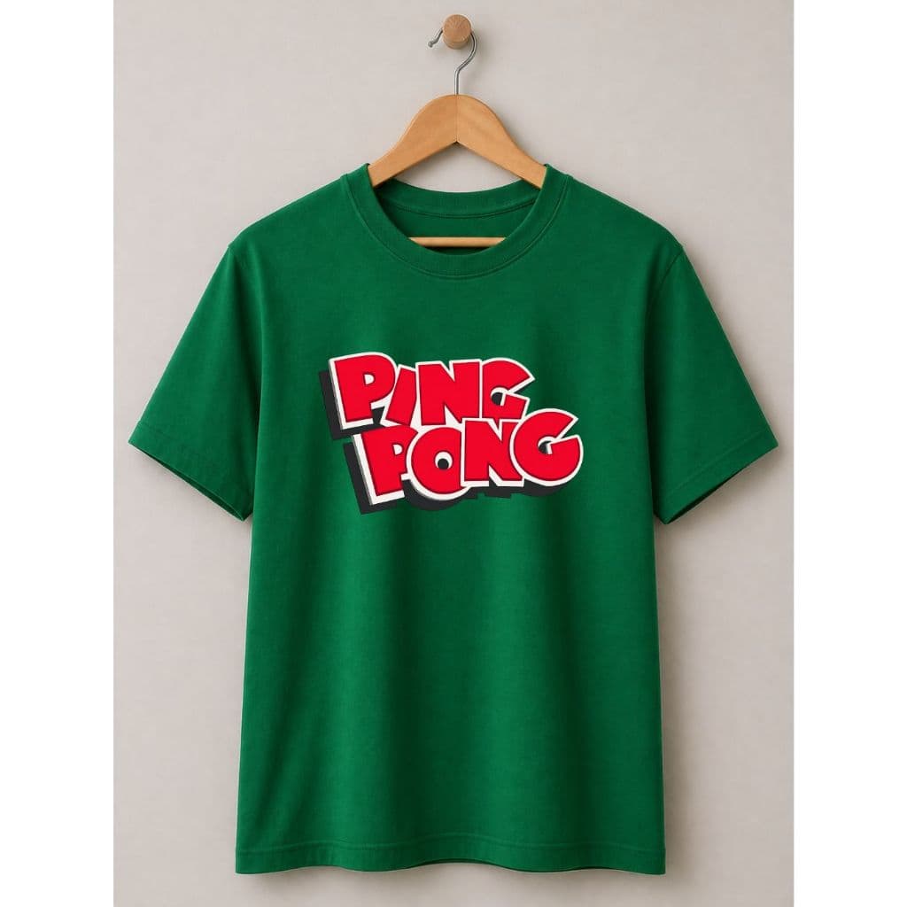 Camiseta PingPong Chiclete Retro Anos 90 Algodão Unissex Infantil Adulto Plus Size