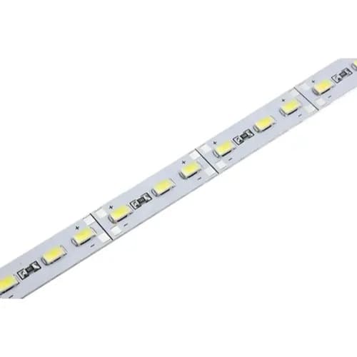 Barra de LED Rígida 5054 SMD 12V – 72 LEDs por Metro – Branco Quente