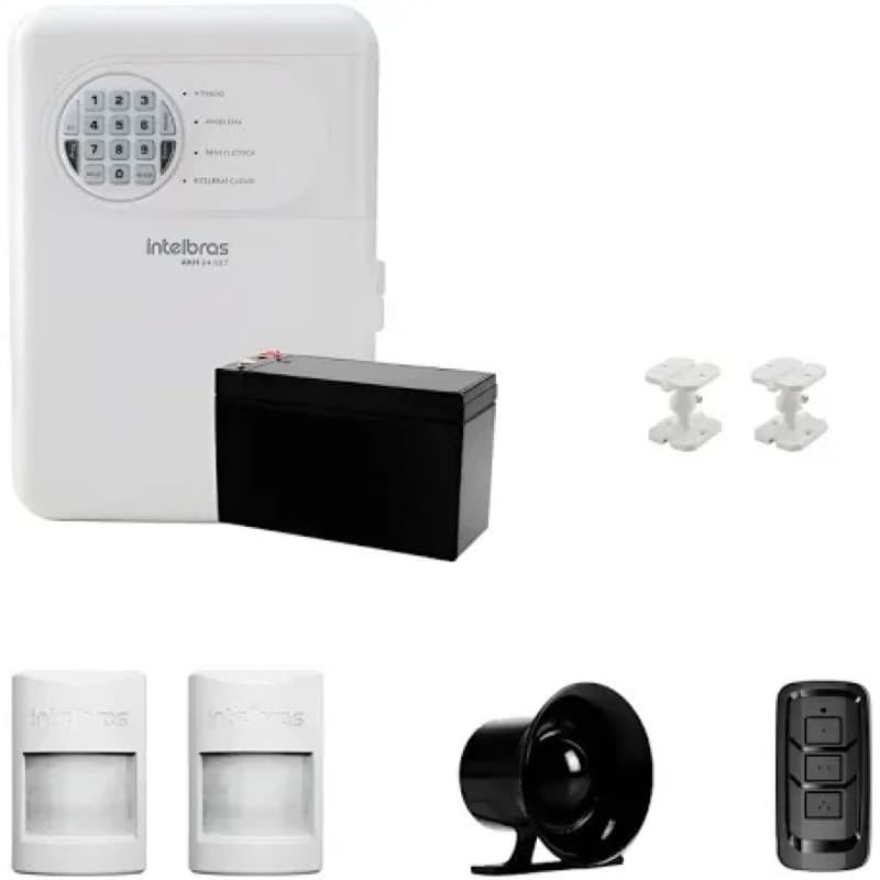 Sistema de alarme monitorado Intelbras  AMT 1000 c / 10 pontos ( montamos o kit que vc precisa )