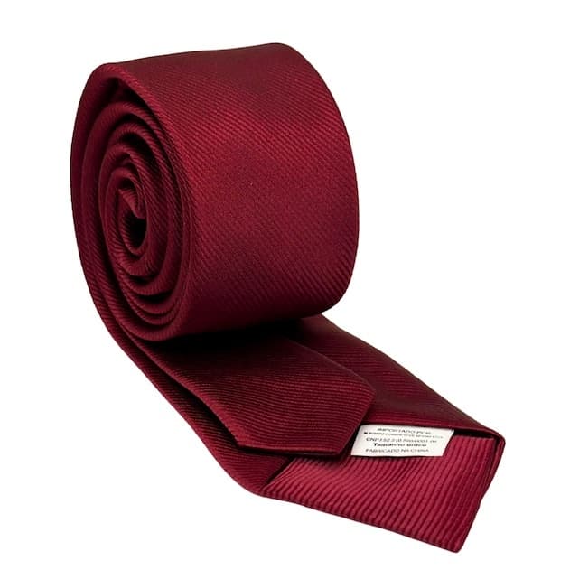 Gravata Marsala/Bordô Slim 100% Poliester, padrinhos, casamentos e formaturas
