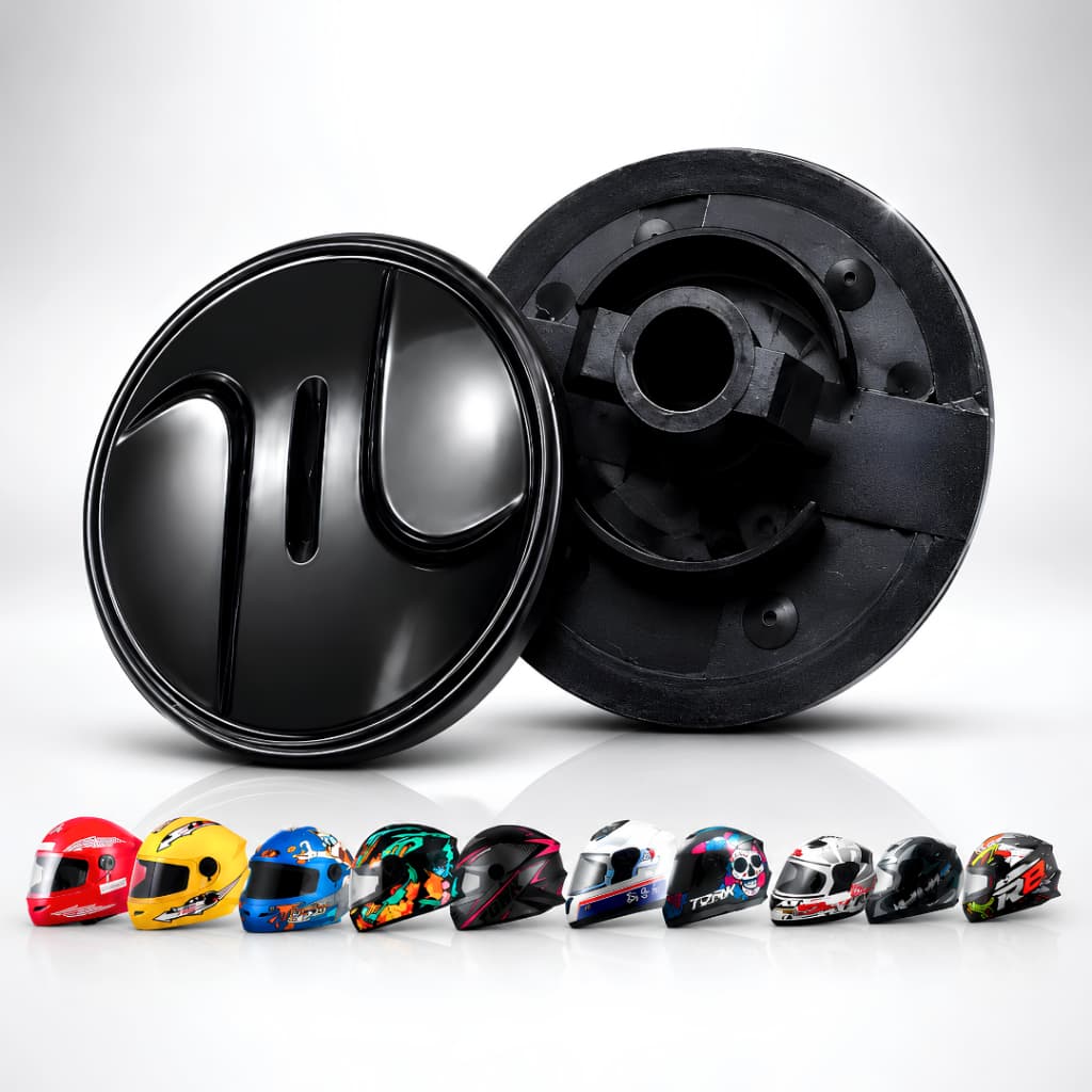 Kit 2 Botão De Reparo Lateral Para Capacete Viseira Capacete New Liberty 4 Atomic