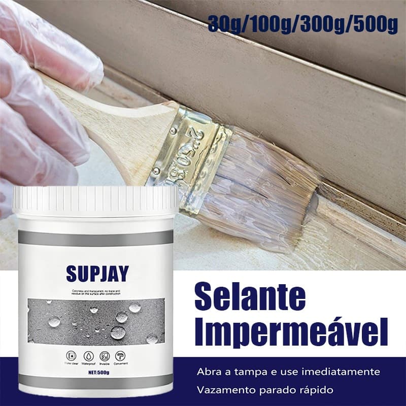 Selante Impermeável Invisível Agente Impermeabilizante 30/100/300g Isolamento Contra Umidade Parede