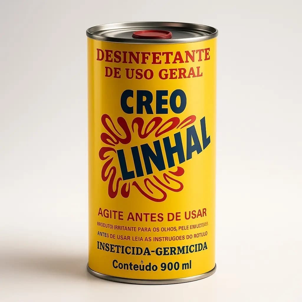 Desinfetante Linhal Creo 900ml Limpeza Profissional