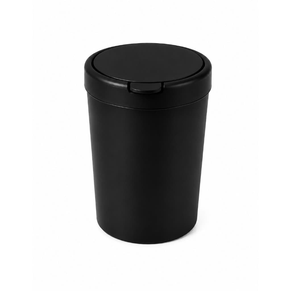 Lixeira Com Tampa Click Para Pia De Cozinha Banheiro Escritório Quarto Resistente Versátil Pequena Compacta