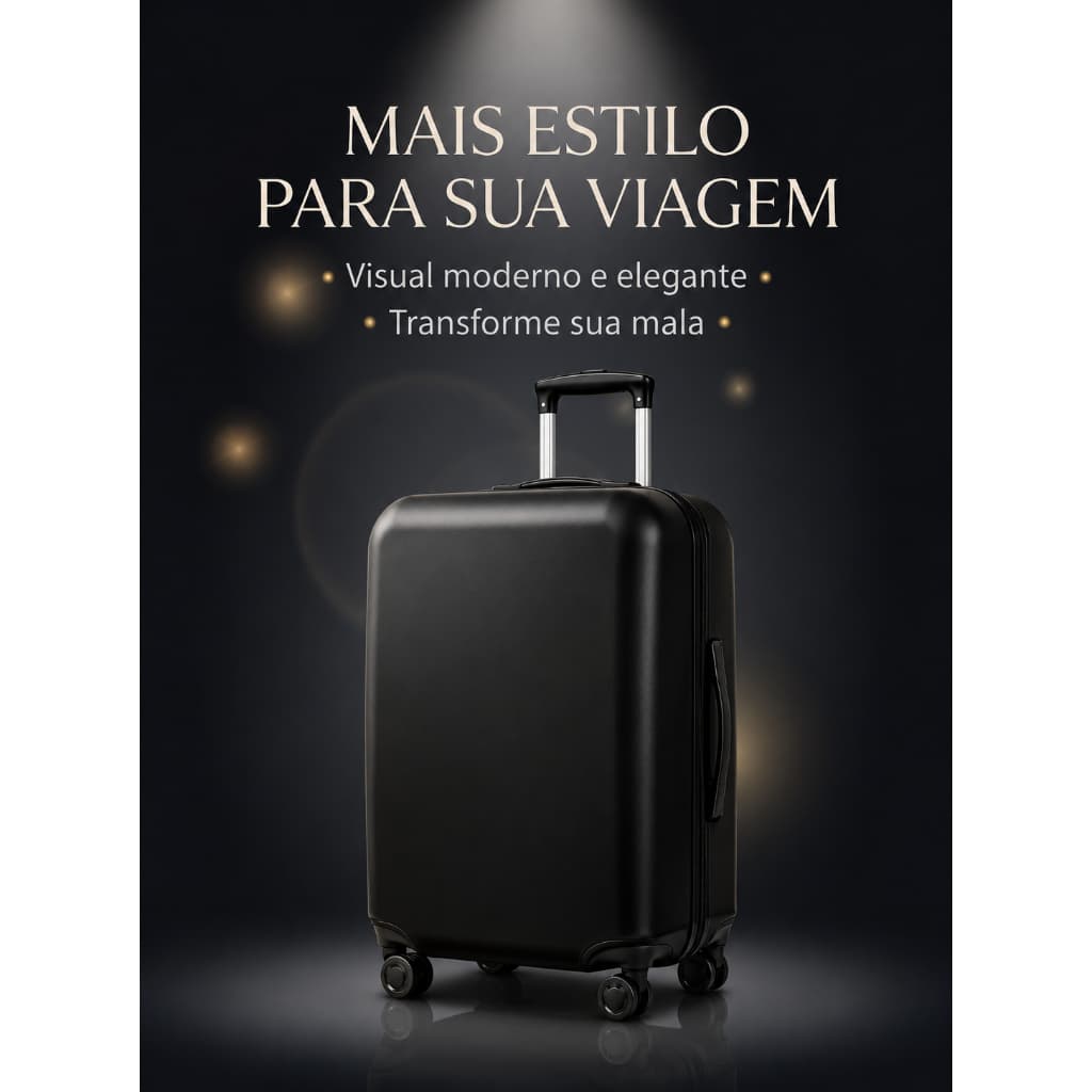 Capa Elástica para Mala – Viaje com Segurança