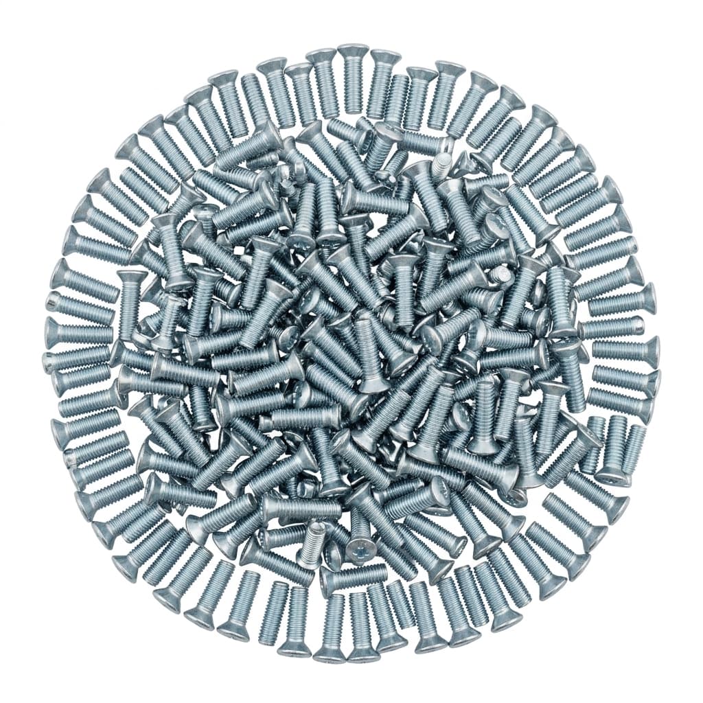 Kit 500 Parafusos Para Eletrocalha Zincado 1/4 x 1/2 Ciser