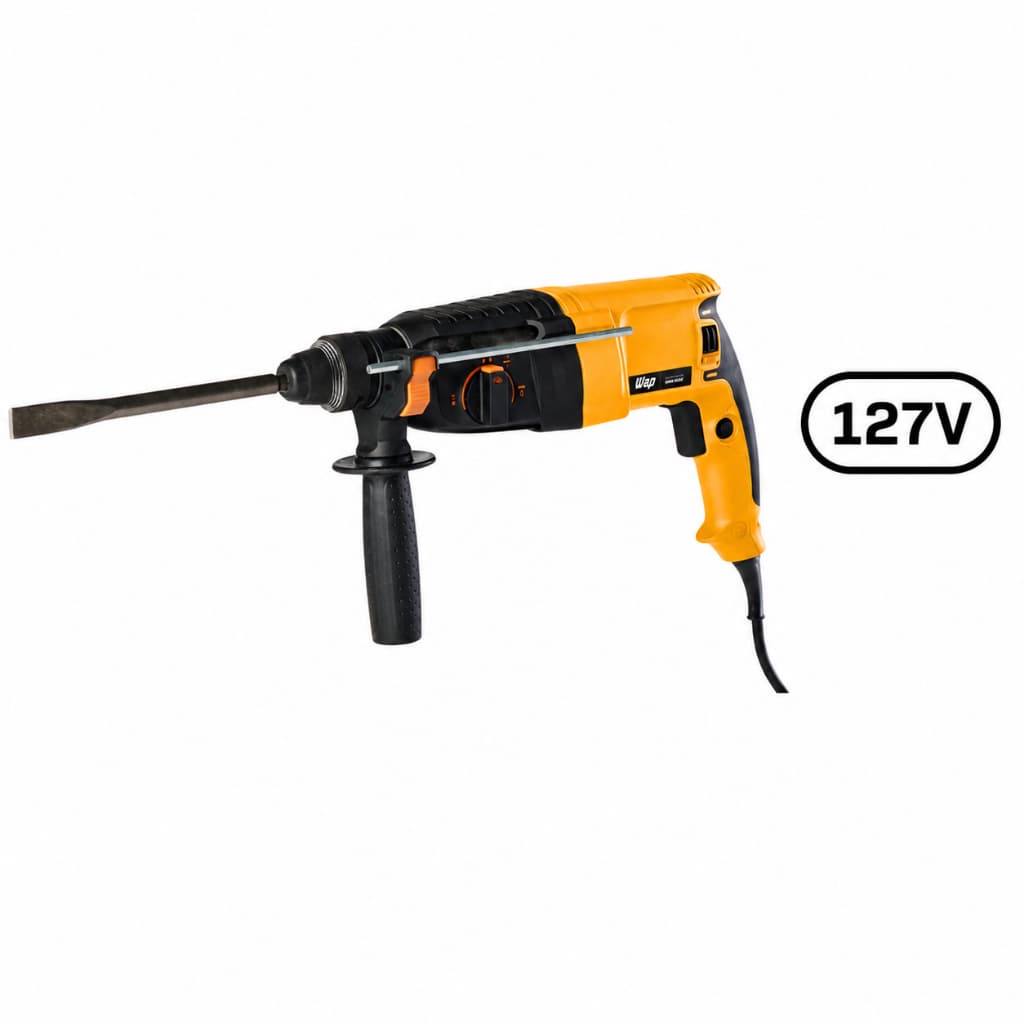 Martelete Perfurador Rompedor Profissional 1/2" WAP EMPR 900K SDS Plus 900W - 127V