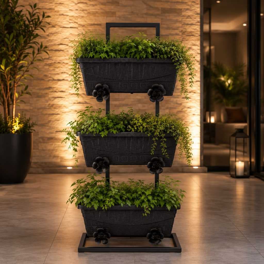 Floreira de Chao Suporte Planta