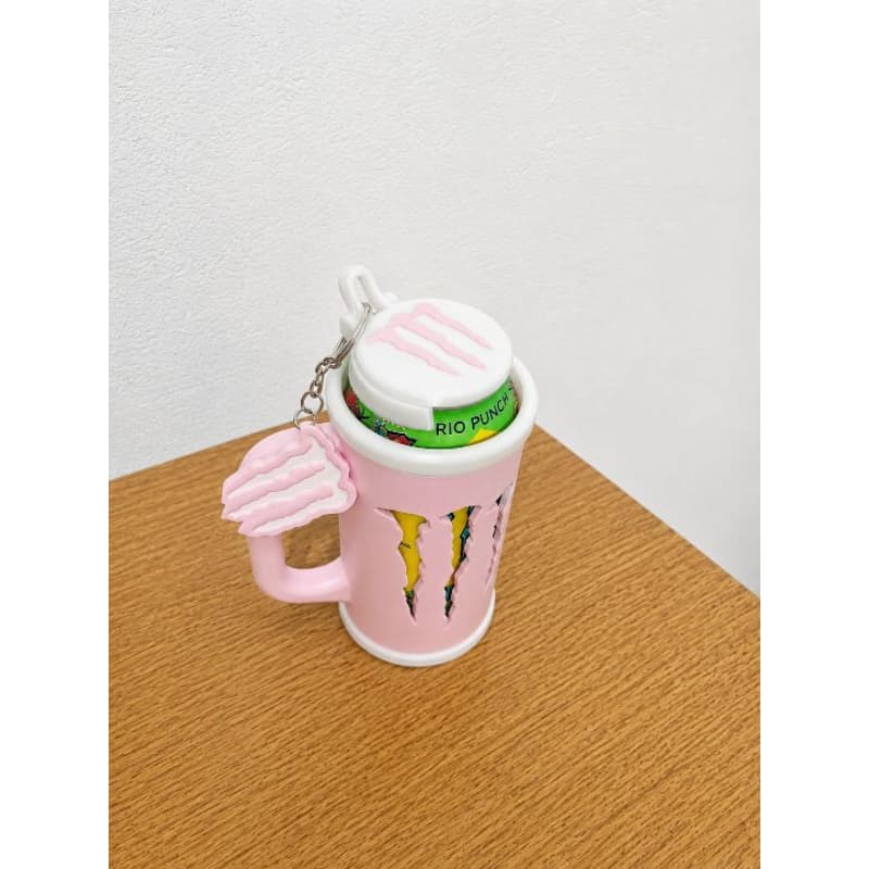Caneca para Lata de Energético Monster + Chaveiro Exclusivo