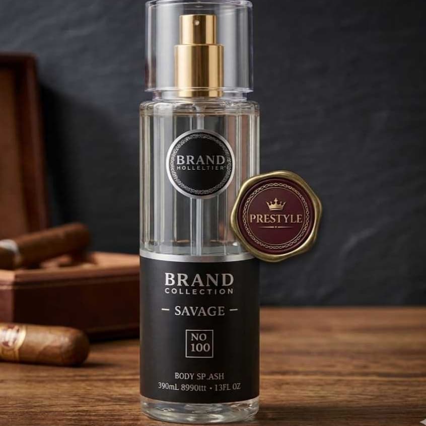 Body Splash N 100 Brand Collection 250ml Masculino Sofisticado Intenso e Imponente  Cheiro  Marcante