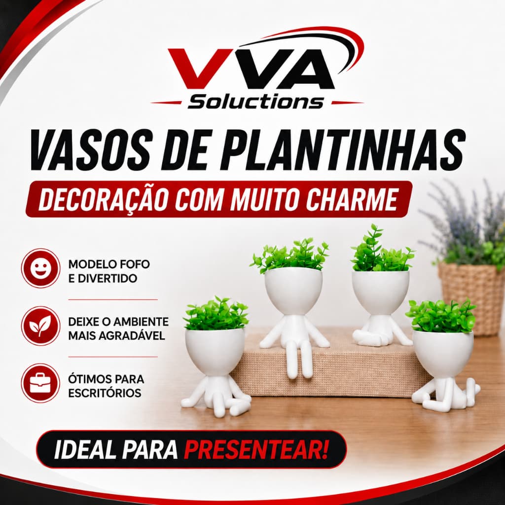 Kit 4 Mini Vasinhos decoração, Lembrancinha, Decoração para Casa, Sala, Estante, Enfeite, 6 cm altura, cachepot
