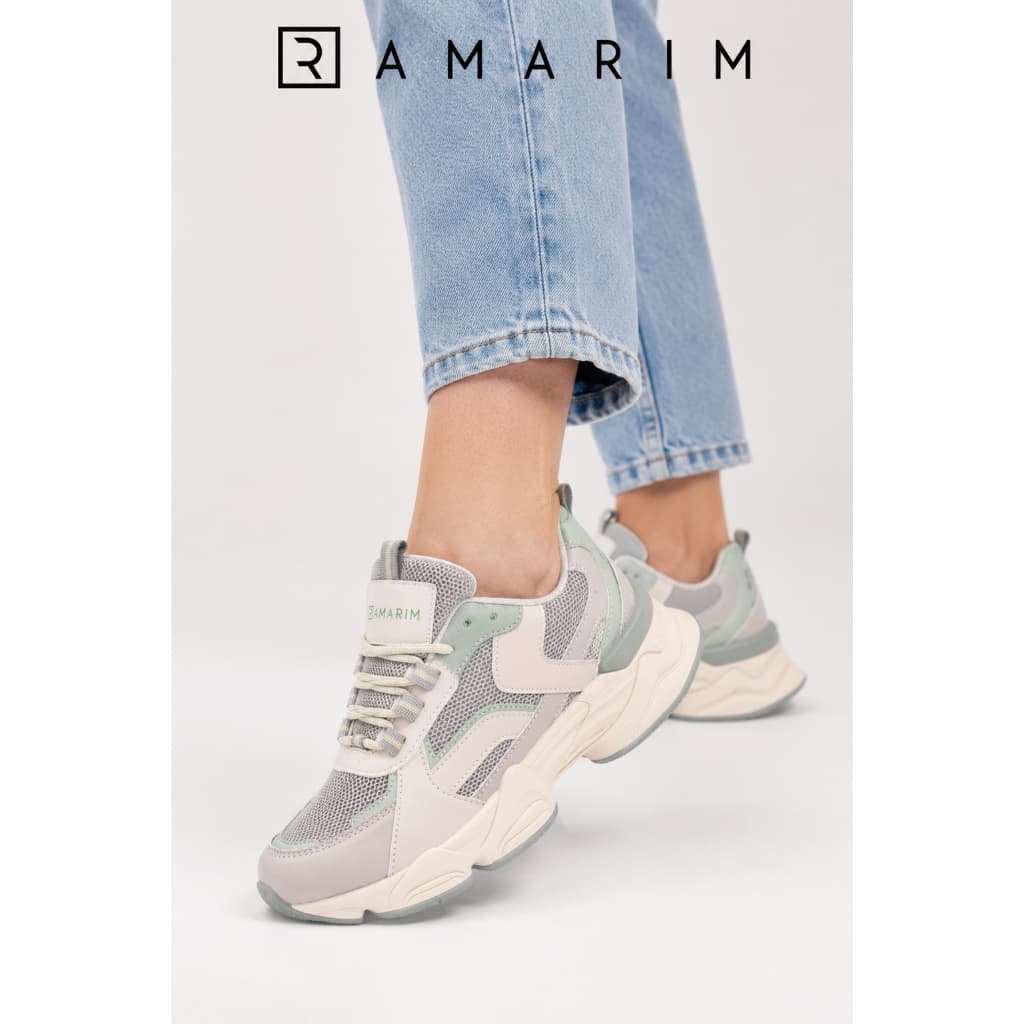 Tênis Ramarim Feminino Original Casual Plataforma Chunky Confortável Caminhada