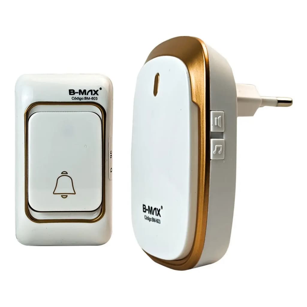 Campainha sem Fio Residencial Wireless Resistente a Agua