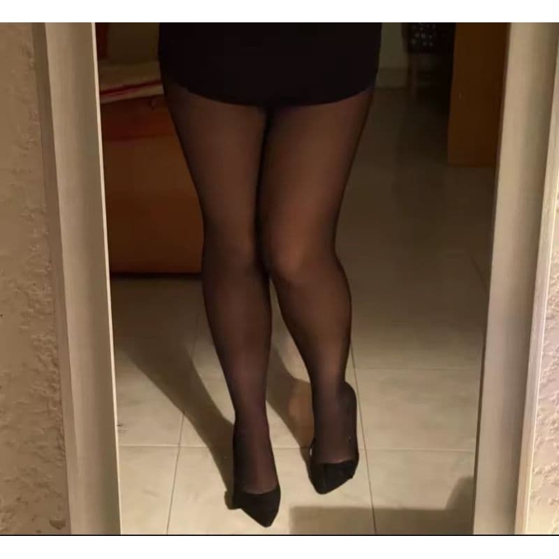 Meia-Calça Fina Térmica Translúcida Aveludada Inverno Feminina Confortável