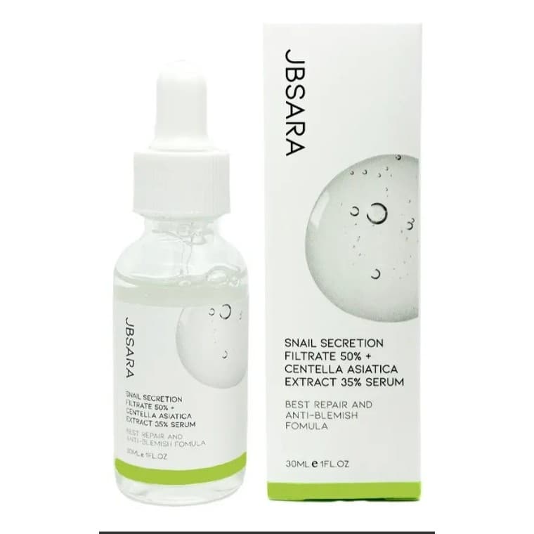Serum Coreano Jbsara Snail 50% + Centella Asiática 35% 30ml