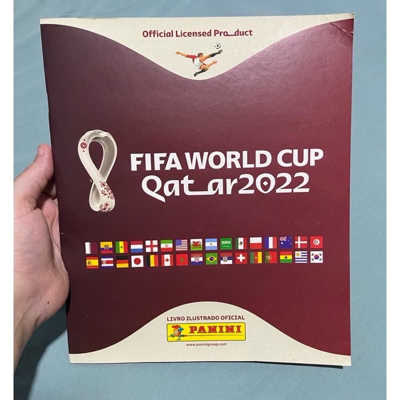 ÁLBUM OFICIAL PANINI COPA DO MUNDO FIFA 2022 ORIGINAL – NOVO! ⚽