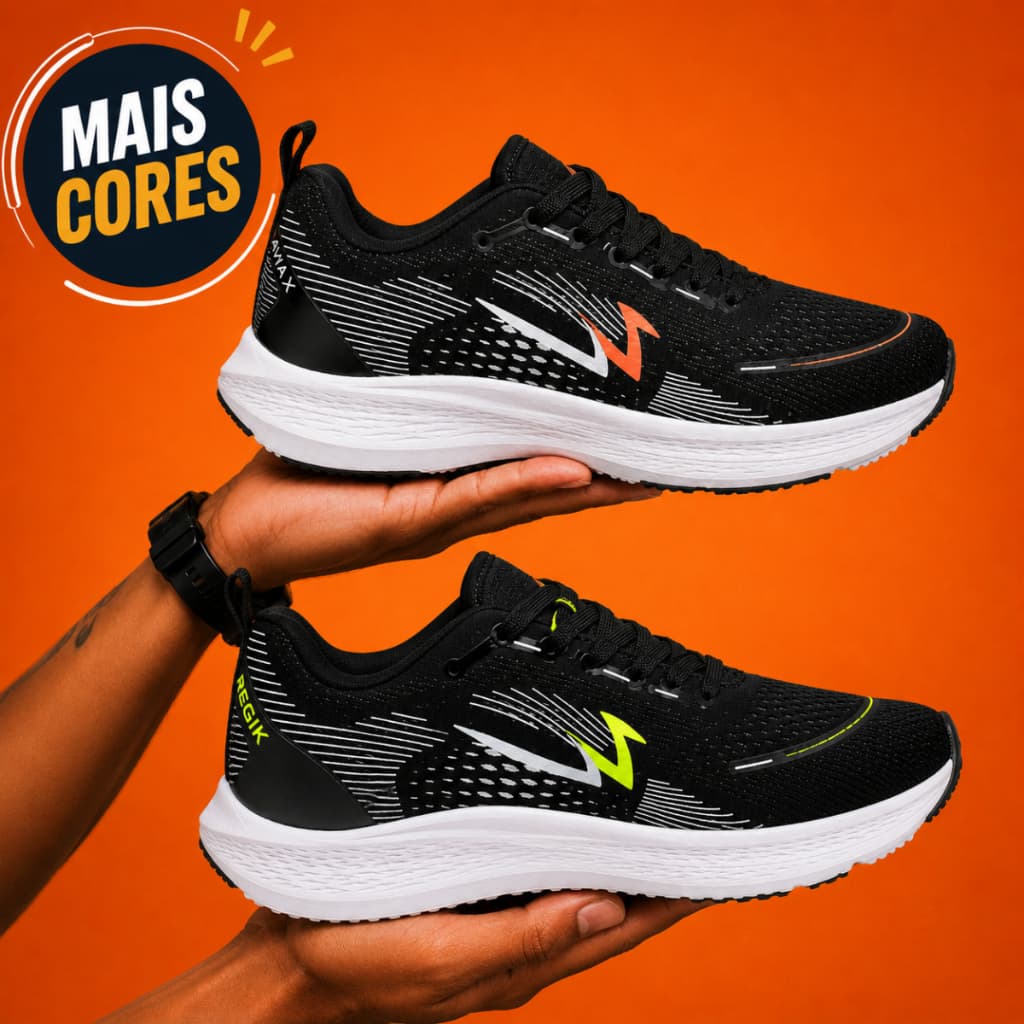 Tênis Esportivo Masculino Feminino Academia Caminhada Corrida Leve Confortável Antiderrapante