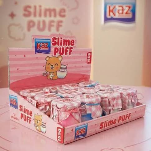 Slime Puff KAZ 155g – Slime Macio, Divertido e Super Fofinho