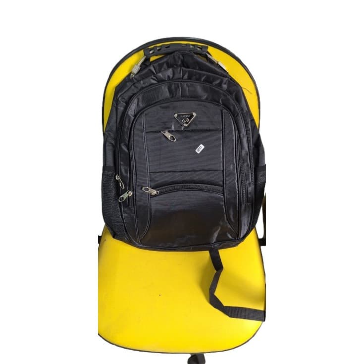 Mochila Preta Cabo de aço reforçado Xinriuqi Grande e bem resistente