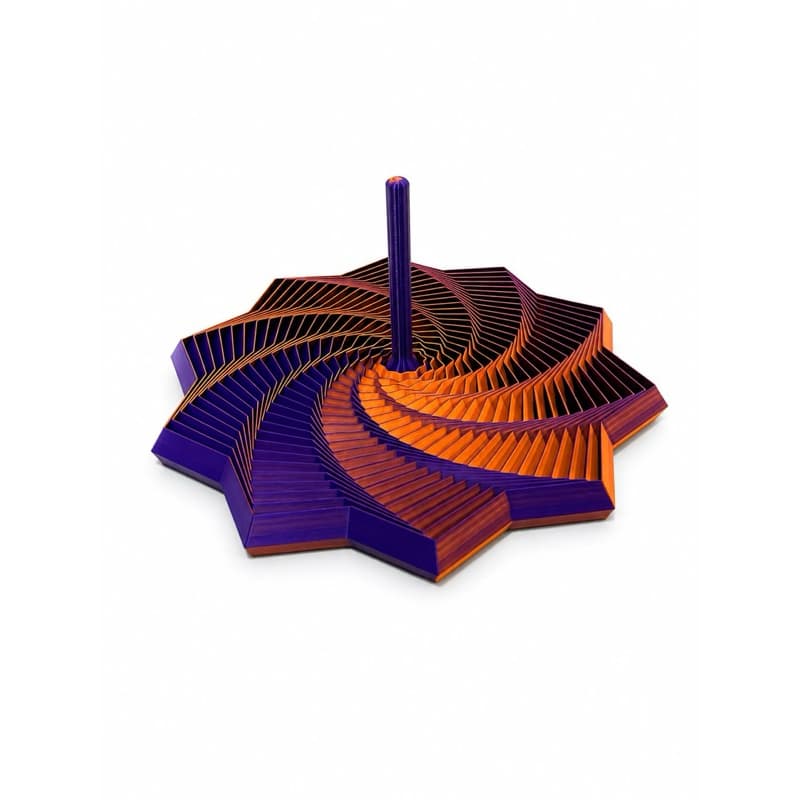 Estrela Sensorial Fidget 3D Expansível - Alívio de Estresse e Relaxamento com Efeito Hipnótico e Cores Vibrantes