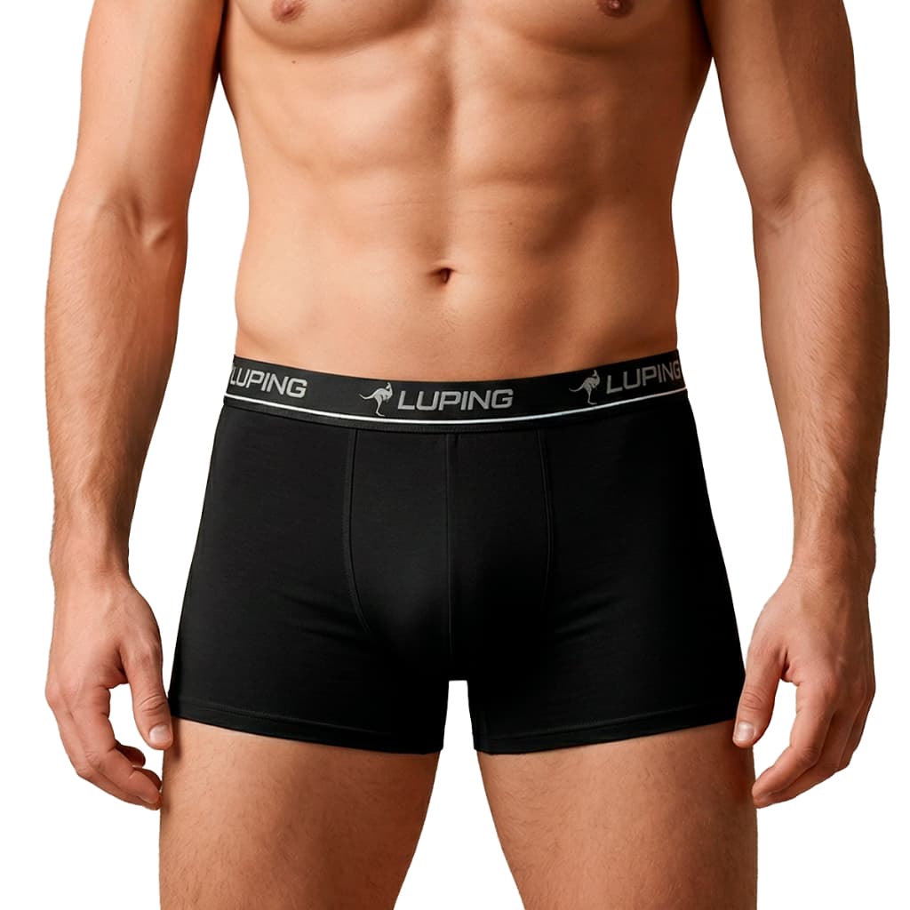 Cueca Box Boxer Masculina Confortável Microfibra Premium Forro Algodão Original Cores Variadas