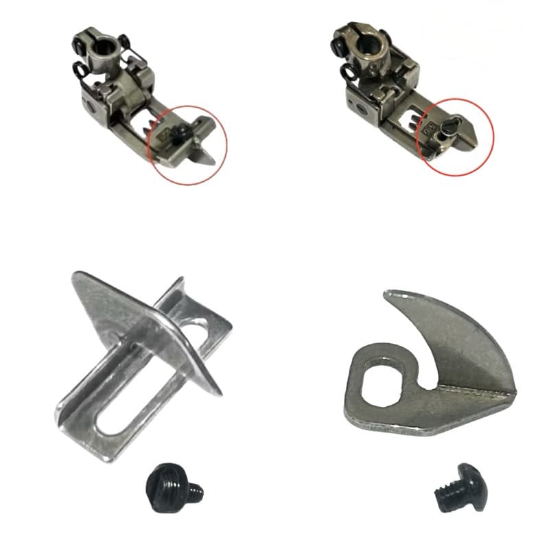 Guia Movel + Parafuso Para Calcador De Galoneira Fechada Industrial