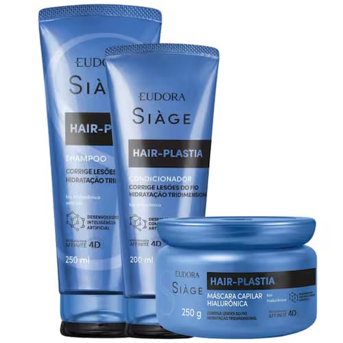 Combo Siàge Hair Plastia Shampoo + Condicionador + Mascara