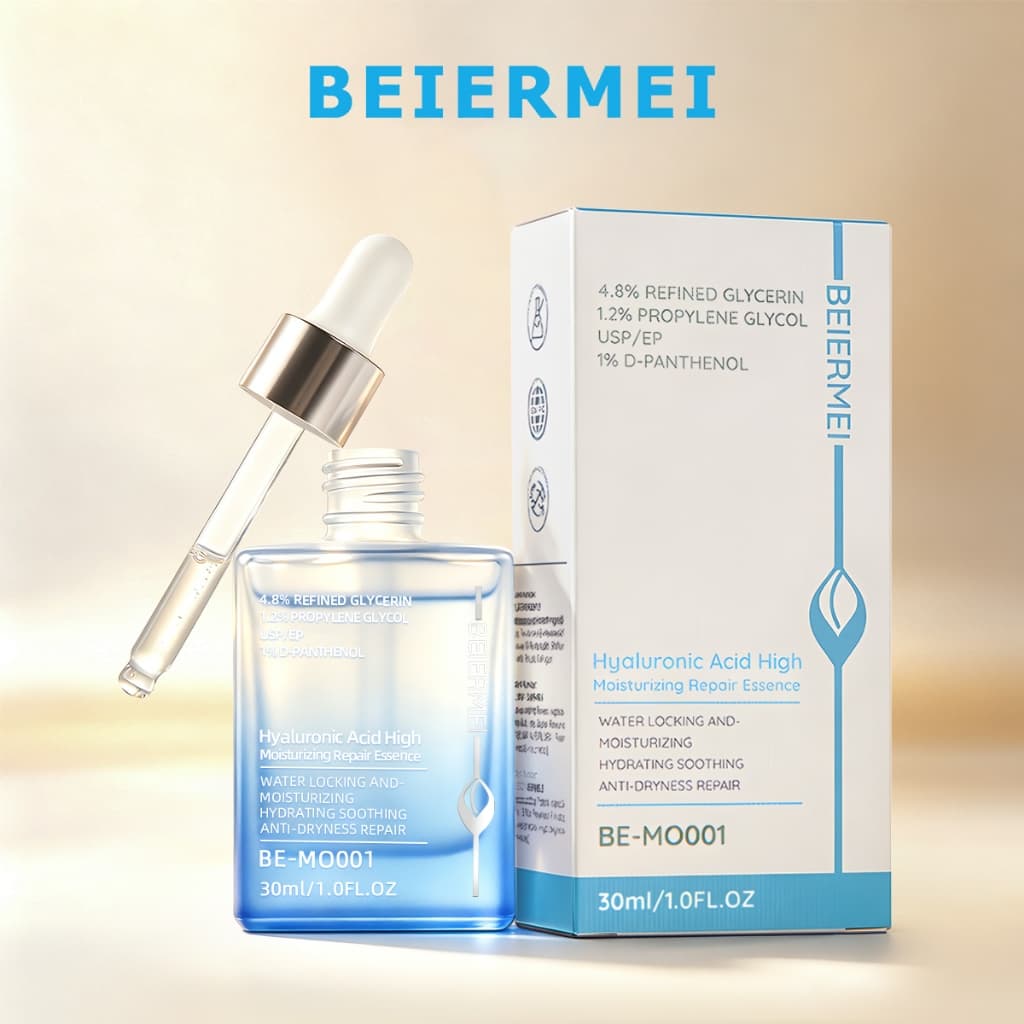 BEIERMEI Sérum Hidratante Intensivo de Ácido Hialurônico 30ml/1.0FL.OZ Hidratante