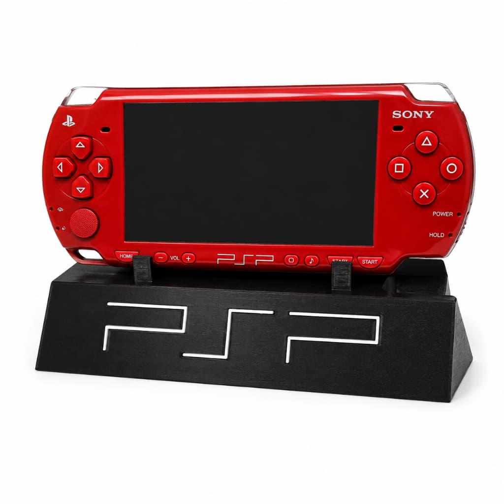 Suporte PSP Base para PlayStation Portable Organizador Expositor Compatível 1000 2000 3000