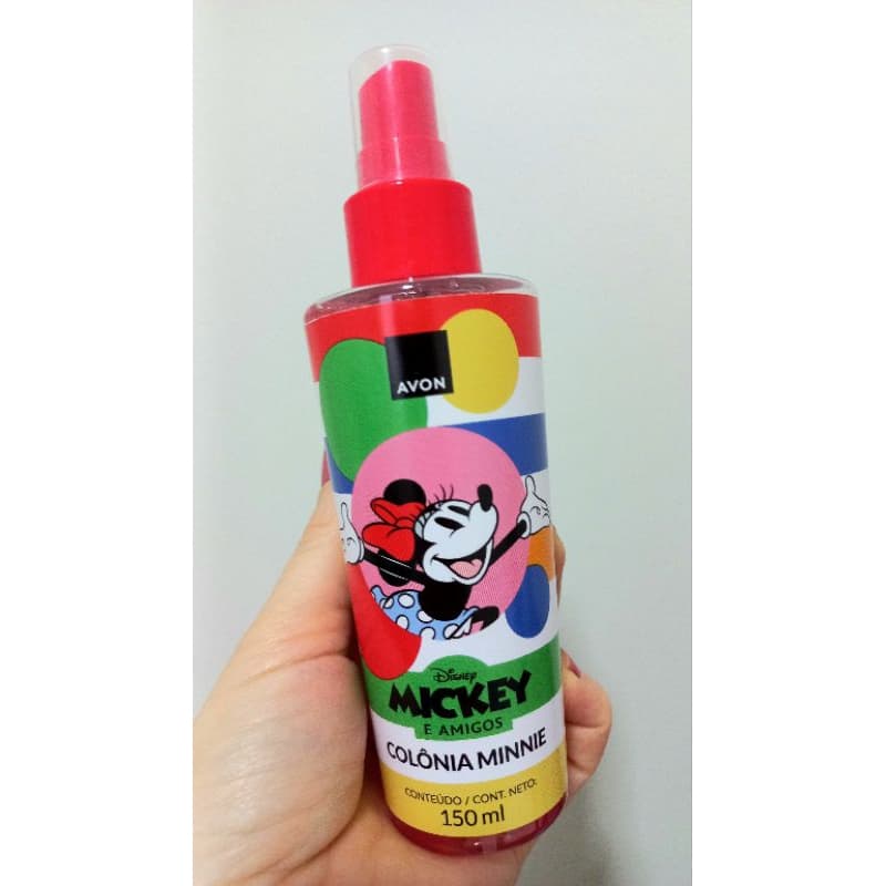 Avon Colônia Minnie, 150ml, linha Mickey e amigos
