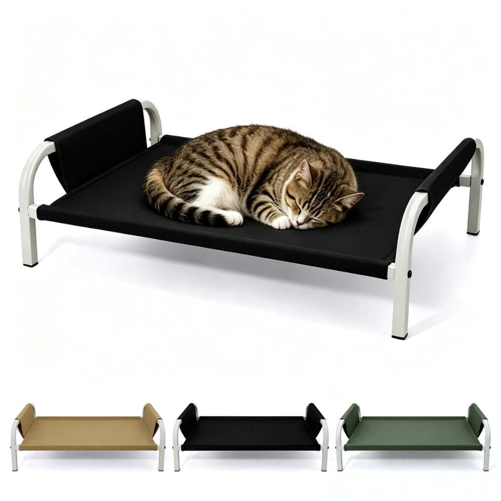 Cama Para Cachorro E Gato Grande Suspensa Cama Pet 90x60cm