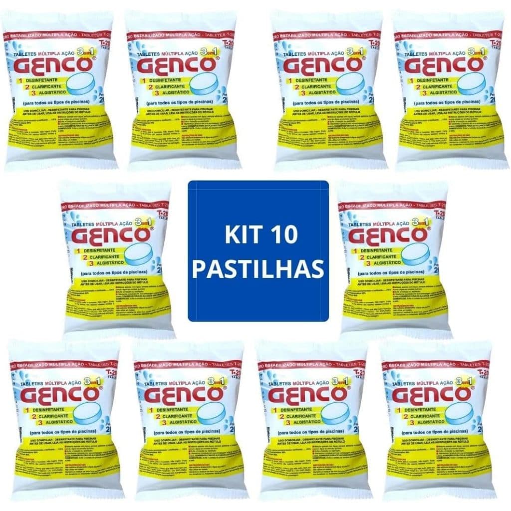 KIT 10 UNIDADES T200 3EM1 GENCO