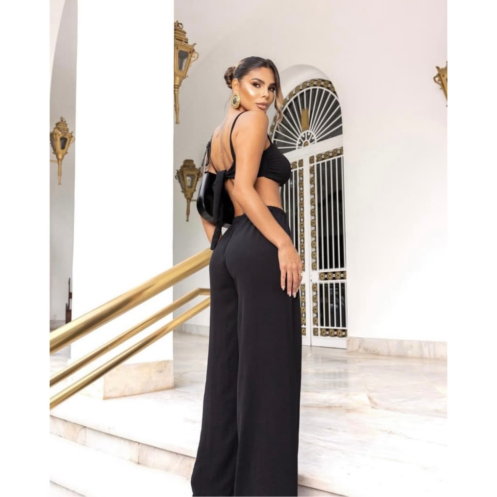 Conjunto Top e Calça Pantalona Leve e Sofisticado Feminino em Alta 2026