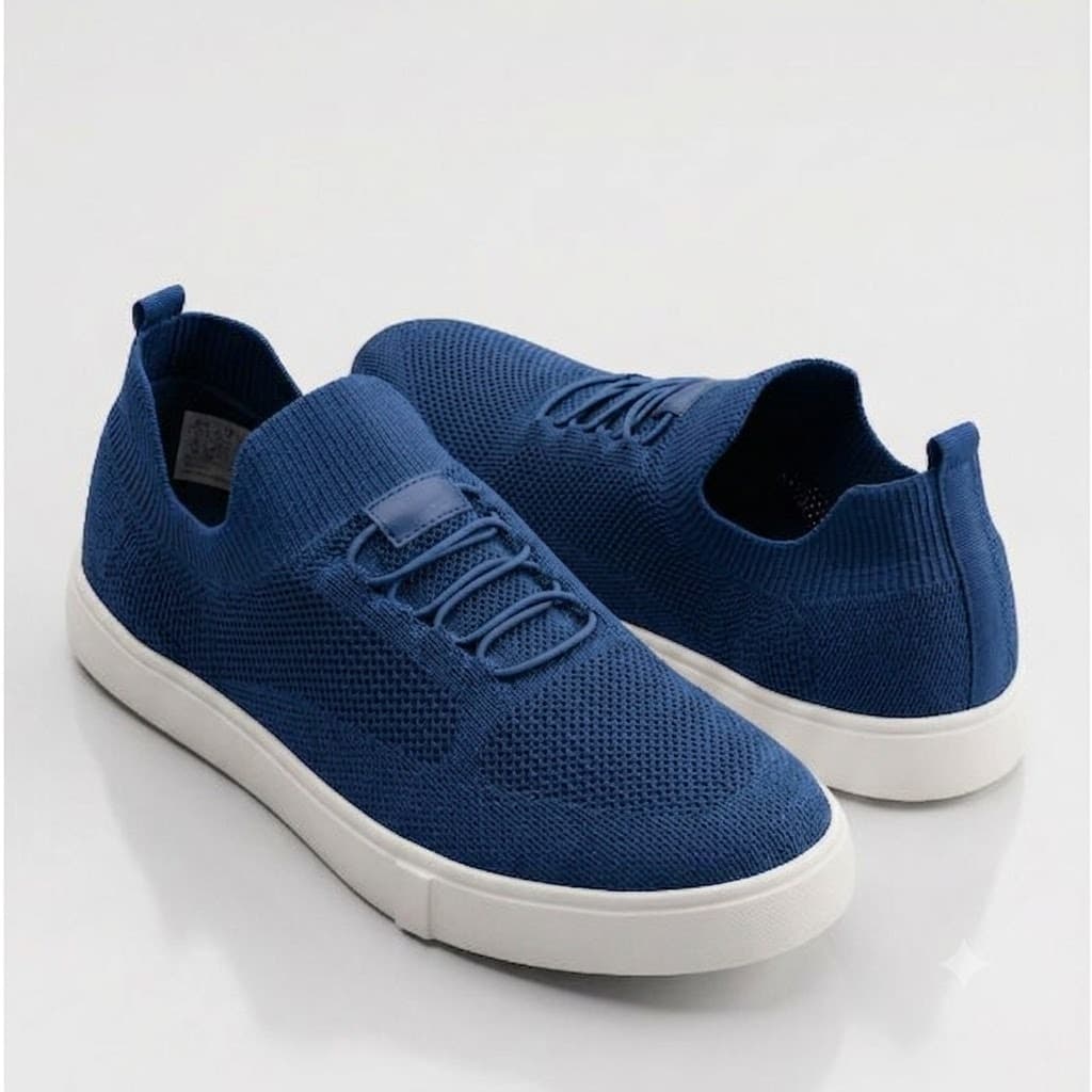 Tênis Knit Calce Fácil Casual Leve Iate Estiloso - Envio Rápido