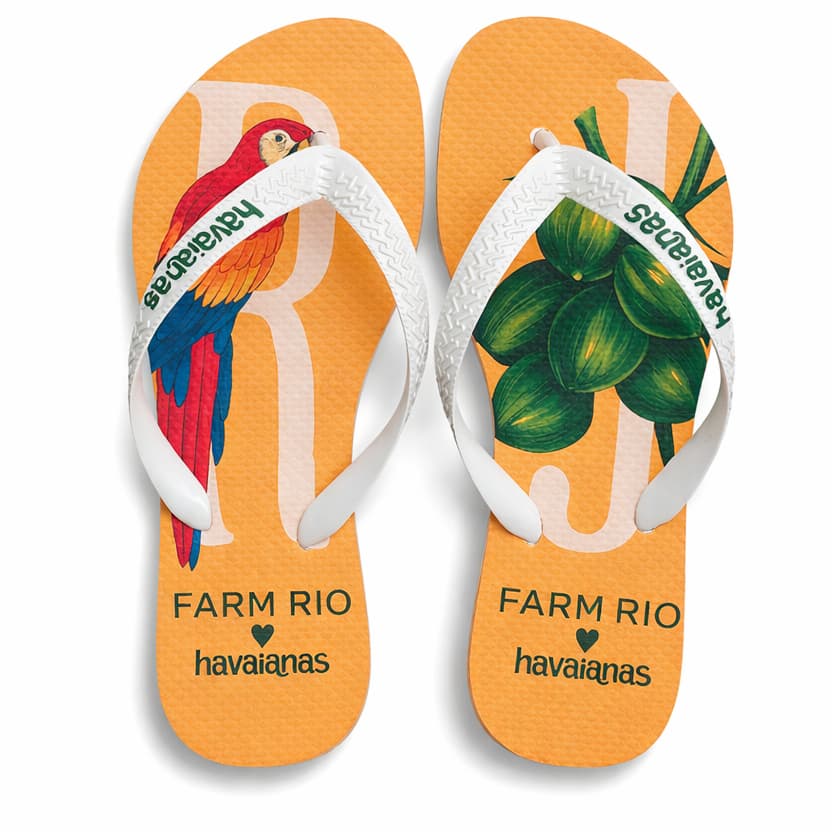Chinelo de dedo infantil ao Adulto 44 em estampa RIO DE JANEIRO digital moda leves e macios