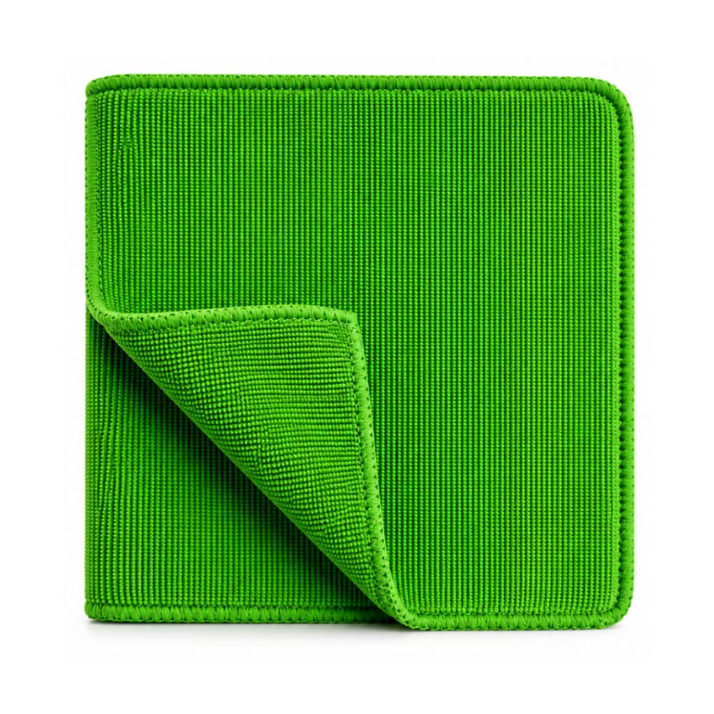 Pano Microfibra Verde Premium Alta Absorção Limpeza Multiuso