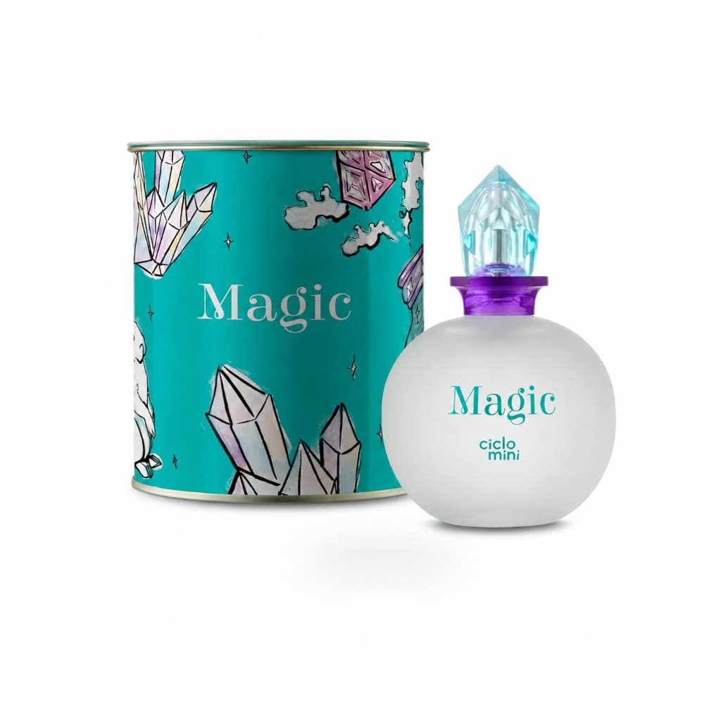 Deo Colônia Magic Ciclo Mini 100ml com Lata Decorativa